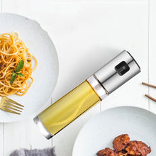 Load image into Gallery viewer, Kitchen Stainless Steel Olive Oil Sprayer Bottle Pump Oil Pot Leak-proof Grill BBQ Sprayer Oil Dispenser BBQ Cookware Tools