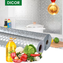 Load image into Gallery viewer, Multi-Size Kitchen Oil-proof Waterproof Stickers Aluminum Foil Kitchen Stove Cabinet Self Adhesive Wall Sticker DIY Wallpaper