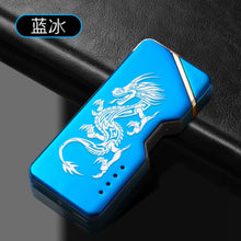 Load image into Gallery viewer, Laser Unusual Plasma Lighter Electric USB Windproof Flameless Cigarette Lighters Gadgets For Men Technology Dropship Suppliers