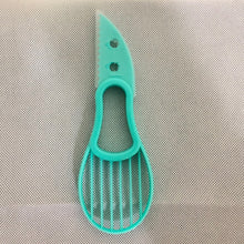 Load image into Gallery viewer, 3 In 1 Avocado Slicer Shea Corer Butter Fruit Peeler Cutter Pulp Separator Plastic Knife Kitchen Vegetable Tools Kitchen Gadgets