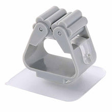 Load image into Gallery viewer, Mop Rack Bathroom accessories Wall Mounted Shelf Organizer Hook Broom Holder Hanger Behind Doors/On Walls Kitchen Storage Tool
