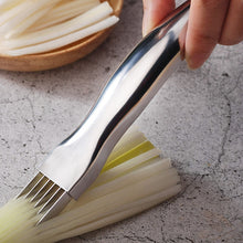 Load image into Gallery viewer, Knife Onion Garlic Vegetable Cutter Cut Onions Garlic Tomato Device Shredders Slicers Cooking Tools Kitchen Accessories
