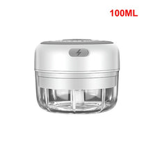 Load image into Gallery viewer, Electric Food Crusher Mini Garlic Press Garlic Crusher Vegetable Chopper For Kitchen Crushed Garlic Crushed Ginger Crushed Chili
