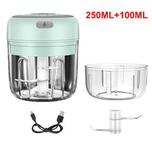 Load image into Gallery viewer, Electric Food Crusher Mini Garlic Press Garlic Crusher Vegetable Chopper For Kitchen Crushed Garlic Crushed Ginger Crushed Chili
