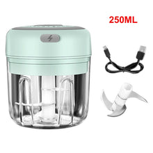 Load image into Gallery viewer, Electric Food Crusher Mini Garlic Press Garlic Crusher Vegetable Chopper For Kitchen Crushed Garlic Crushed Ginger Crushed Chili

