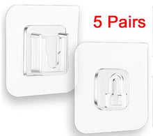 Load image into Gallery viewer, Double-Sided Adhesive Wall Hooks Hanger Strong Transparent Suction Cup Wall Holder For Kitchen dubbelzijdig klevende haken
