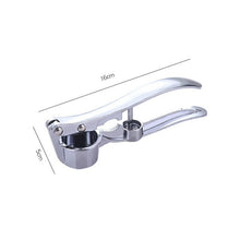 Load image into Gallery viewer, Imitating Stainless Steel Multifunction Garlic Press Crusher Kitchen Cooking Ginger Squeezer Masher Handheld Ginger Mincer Tools
