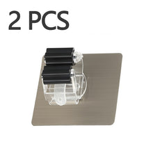 Load image into Gallery viewer, 2/4pcs Adhesive Multi-Purpose Hooks Wall Mounted Mop Organizer Holder RackBrush Broom Hanger Hook Kitchen bathroom Strong Hooks
