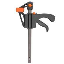 Load image into Gallery viewer, DTBD Spreader Work Bar Clamp F Clamp Gadget Tool DIY Hand Speed Squeeze Quick Ratchet Release Clip Kit 4 Inch Wood Working
