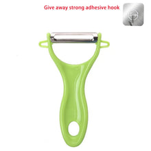 Load image into Gallery viewer, Magic Trio Peeler Set Slicer Stainless Steel Peeler Shredder Julienne Cutter Multi Peel Blade Zesters Grater Kitchen Tool
