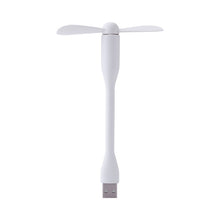Load image into Gallery viewer, Creative USB Fan Mini Flexible Bendable USB Fan for Power Bank Laptop PC AC Charger Portable Hand Fan Computer Summer Gadget
