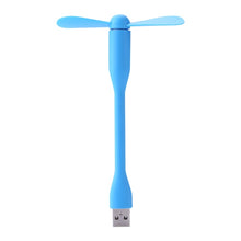 Load image into Gallery viewer, Creative USB Fan Mini Flexible Bendable USB Fan for Power Bank Laptop PC AC Charger Portable Hand Fan Computer Summer Gadget
