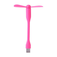 Load image into Gallery viewer, Creative USB Fan Mini Flexible Bendable USB Fan for Power Bank Laptop PC AC Charger Portable Hand Fan Computer Summer Gadget

